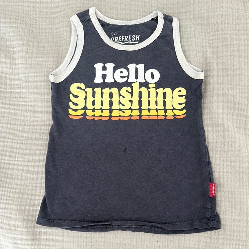 Prefresh sz 5 Tank Top - Hello Sunshine